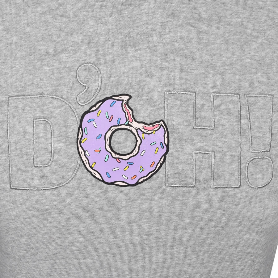 Alternative Image for Productadidas Originals X The Simpsons DOH Hoodie Grey3